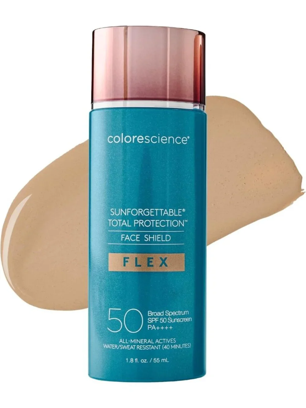 Tinted Mineral Sunscreen SPF with Zinc Oxide | Tone-Adapting, Buildable Coverage